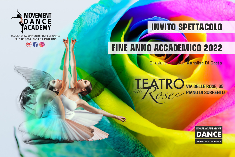 Movement Dance Academy Invito Spettacolo Saggio